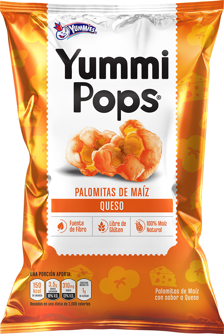 Yummi Pops Palomitas de Maiz Queso 30g